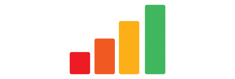 decorative element - bar chart