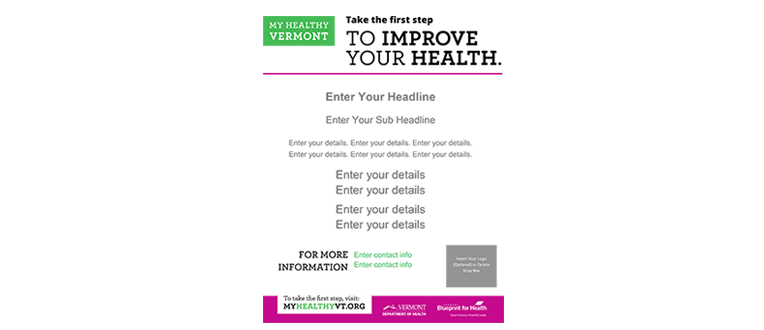 Improve Your Health handout